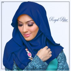 Shimmer Shawl Royal Blue